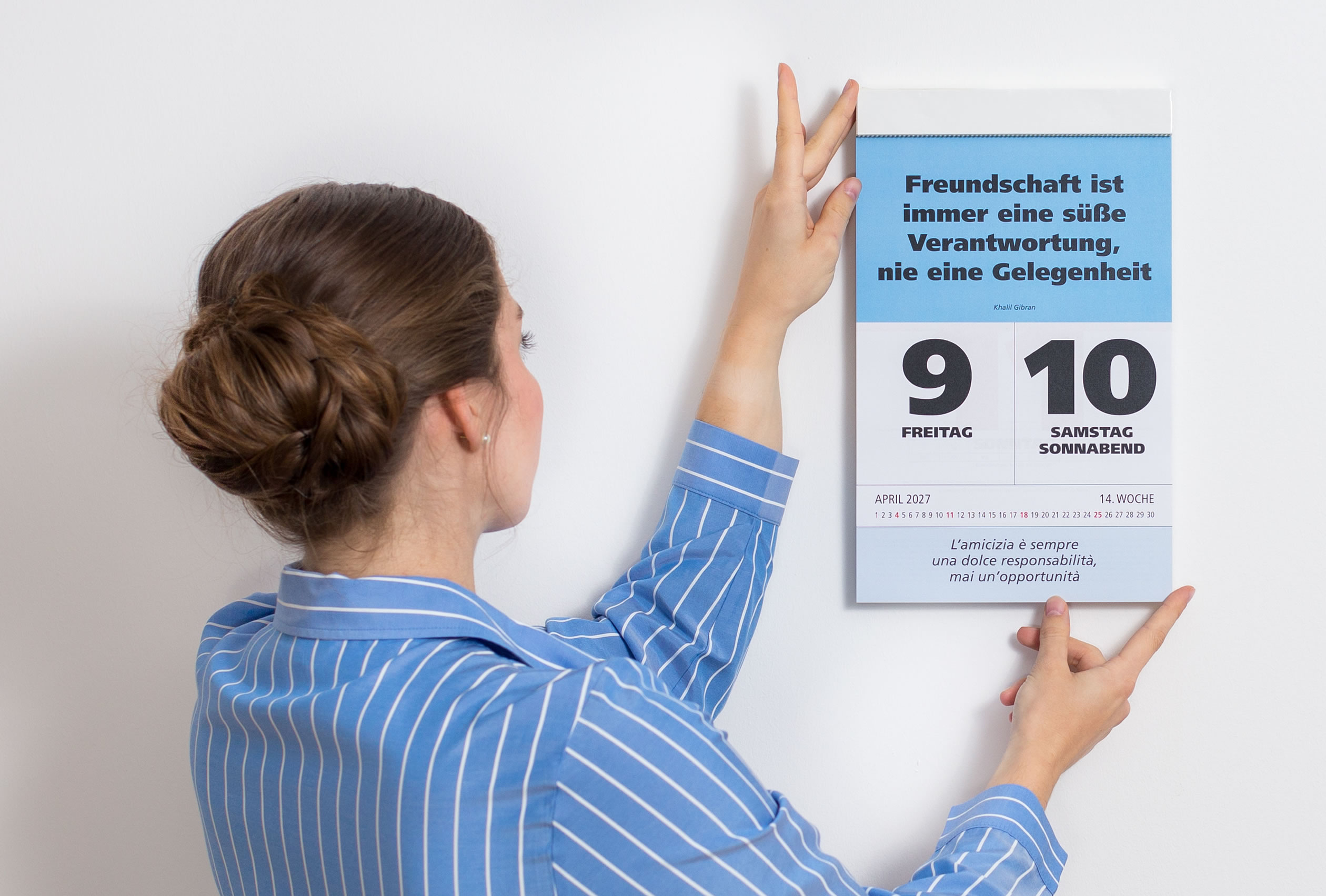 IMPULS-Zwei-(2)Tagesspruch Kalender 2027 - DOPPIO* 