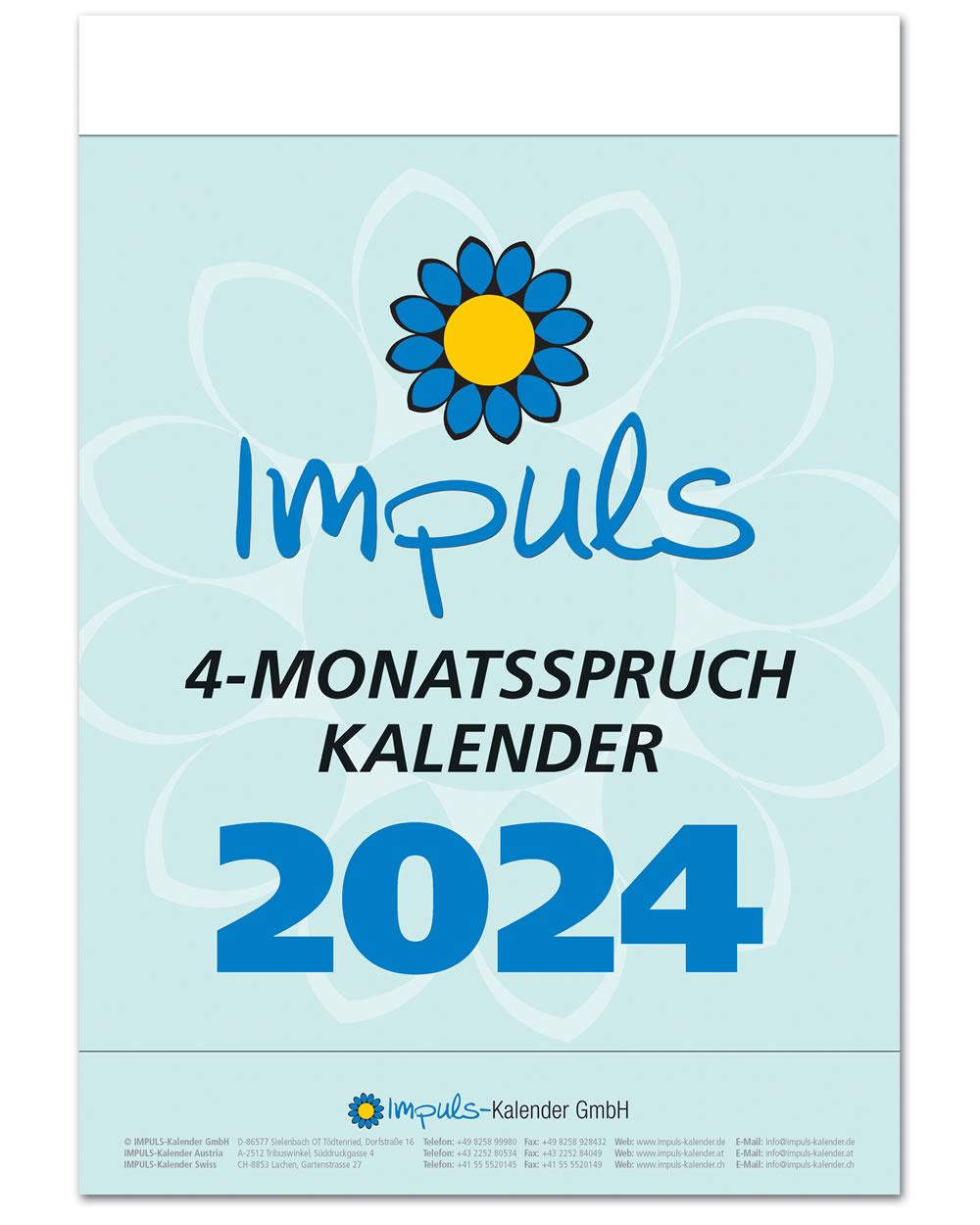 Set-Angebot IMPULS-3-Monatsspruch-Kalender 2025 und Rolf H. Ruhleder-Spruchbuch
