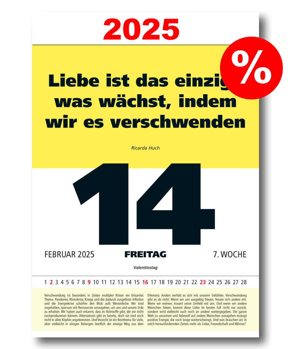 IMPULS-Tagesspruch Kalender 2025* -  ABVERKAUF