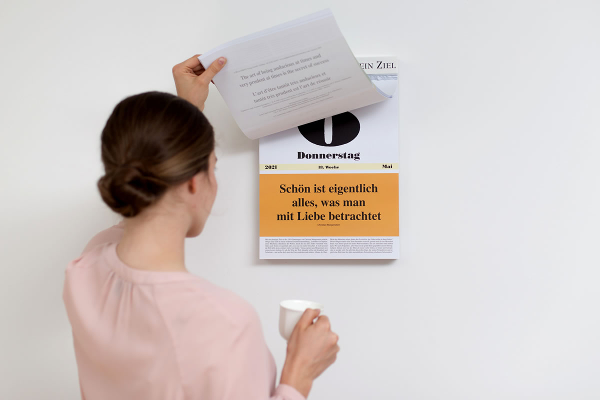 Impuls-Kalender GmbH präsentiert den neuen Original-Leitspruch-Kalender Bestellen Sie Ihren neuen Original-Leitspruch-Kalender am besten gleich