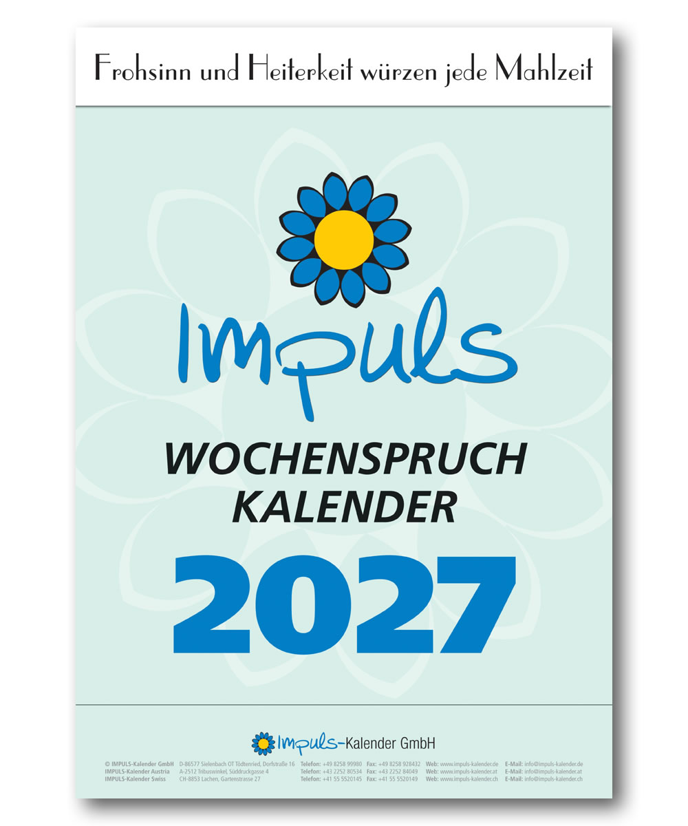 IMPULS-Wochenspruch Kalender 2027* 