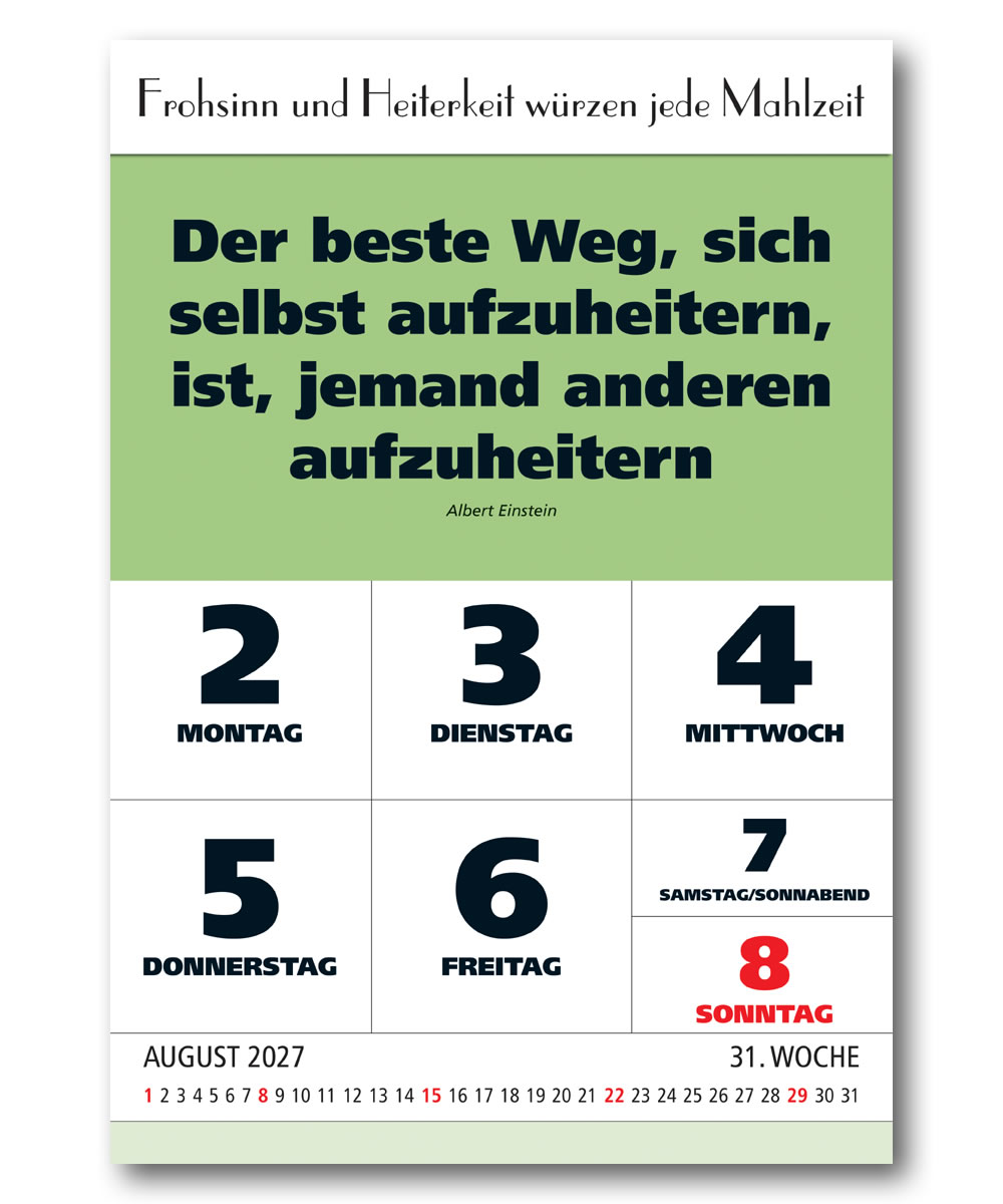 IMPULS-Wochenspruch Kalender 2027* 