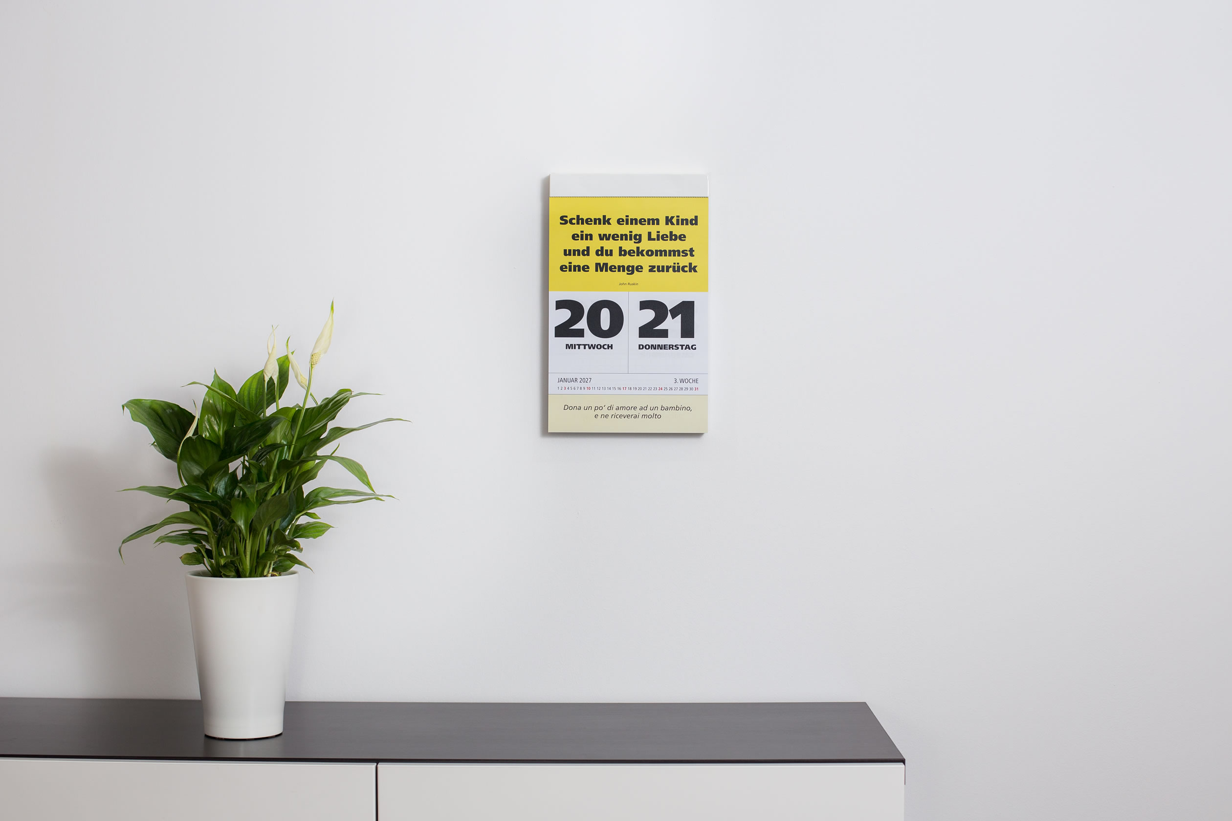 IMPULS-Zwei-(2)Tagesspruch Kalender 2027 - DOPPIO* 