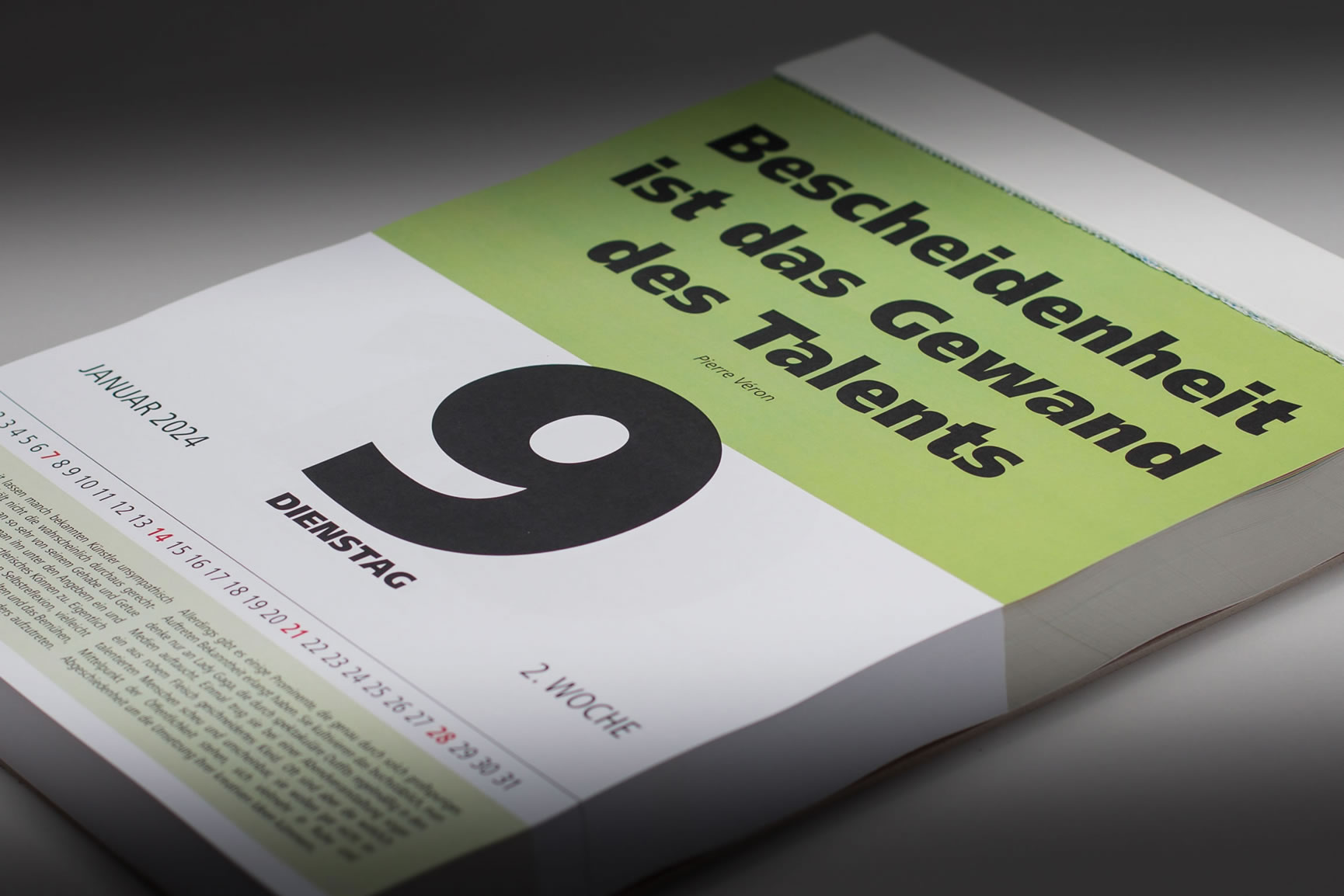 IMPULS-Tagesspruch Kalender Saison 2024*
