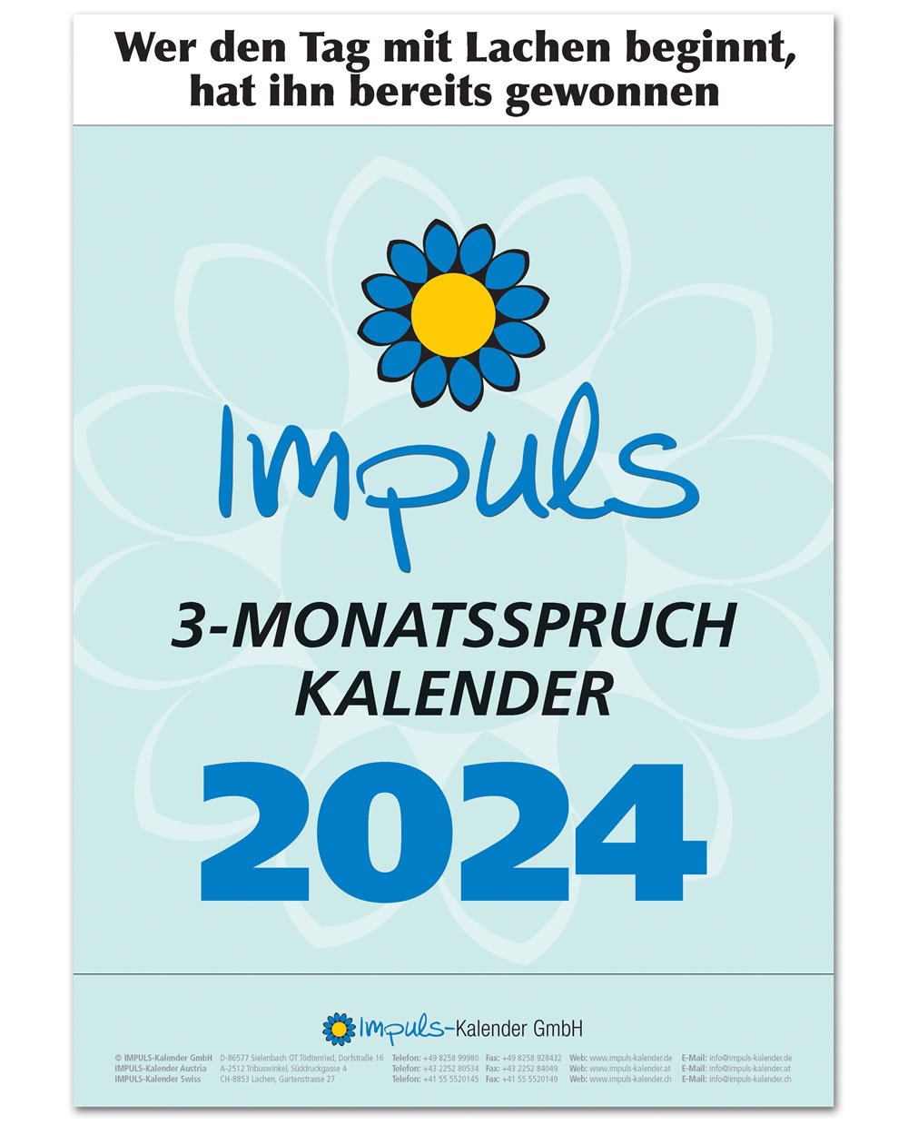 IMPULS-3-Monatsspruch Kalender Saison 2024*