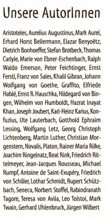 Bellaprint-Sprüchebuch Ernst R. Hauschka "Der kurzen Rede langer Sinn" 